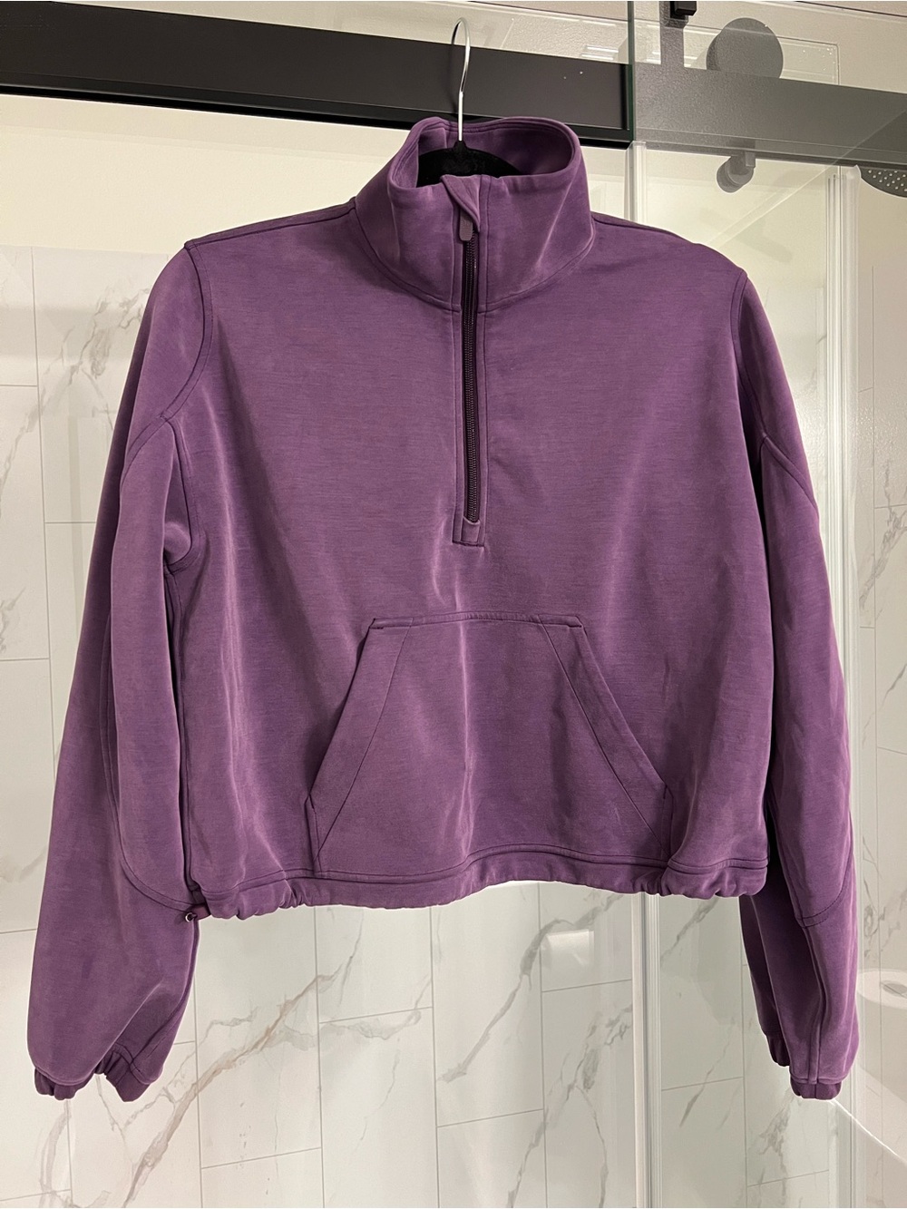 Lululemon SoftStreme Quarter Zip Pull Over